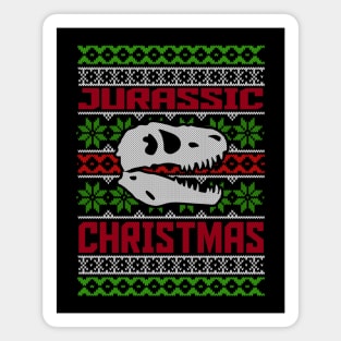 JURASSIC DINOSAUR - Ugly Christmas sweater Magnet